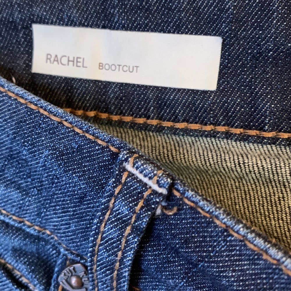Kut from the Kloth size 6 x 32.5 Rachel bootcut stretch jeans blue denim EUC - Picture 6 of 12